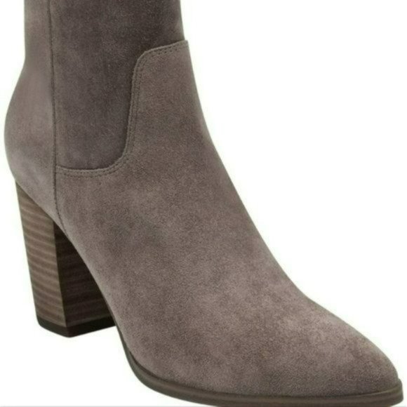 Marc Fisher LTD Giana Western Bootie -Beige/Taupe - Picture 2 of 4